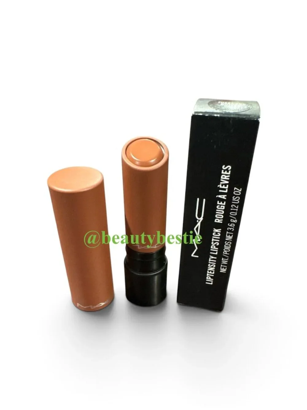 NIB MAC Liptensity Lipstick Toast and Butter Full Size Discontinued
